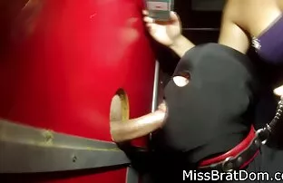 दास Femdom Brat Perversions को साथ लंड मा बेकार छ